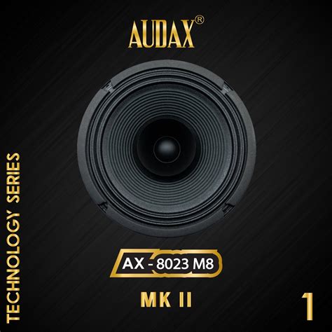 Jual Audax Speaker Pasif Ax M Full Range Technology Series