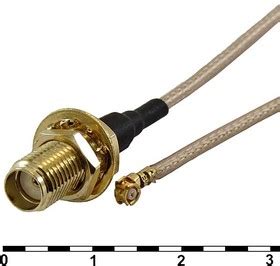 UFL-F/SMA-F JV-003+O 13CM, Разъем | купить в розницу и оптом