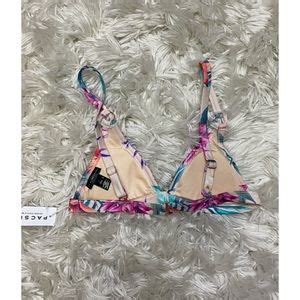 La Hearts Swim Pacsun La Hearts Tropical Flowers Bikini Top Poshmark