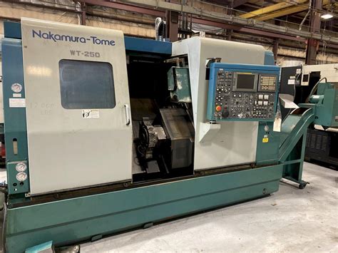 2000 Nakamura Tome Wt 250 Cnc Horizontal Lathe Tramar Industries