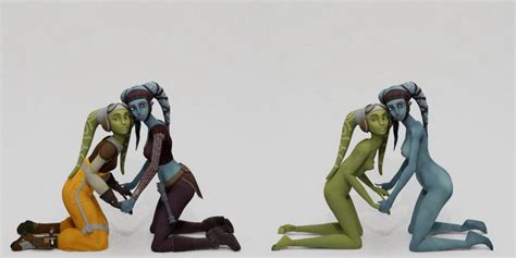 Hera Syndulla And Aayla Secura Tits Big Breast Female Only Nude