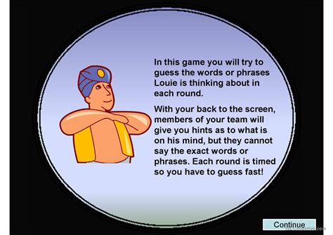 Game English Esl Powerpoints