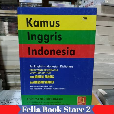 Jual Kamus Bahasa Inggris Indonesia John Ecols Shopee Indonesia
