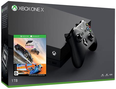 Microsoft Xbox One X 1Tb Forza Horizon 3 Hot Wheels русская версия купить в интернет