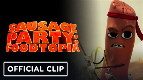 Sausage Party Foodtopia Exclusive Clip 2024 Seth Rogen Kristen Wiig