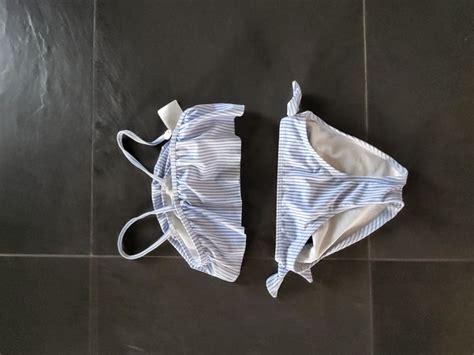 Badekleid Badehose Bikini Gr 110 116 Mädchen Gebraucht in Gossau SG für CHF 6 mit Lieferung