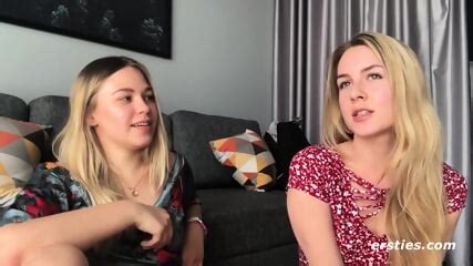 Sexy Babe Spoils Blonde Girl With Hot Lesbian Fun