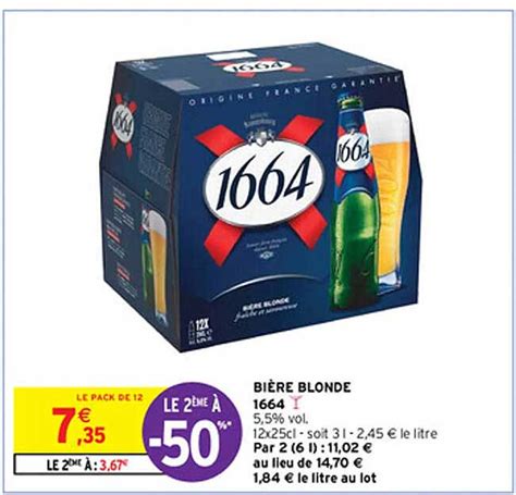 Promo Bi Re Blonde Chez Intermarch Express Icatalogue Fr