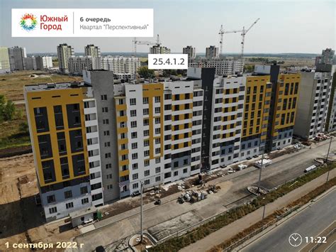 Квартал "Перспективный" - 2022-09 - Ход строительства