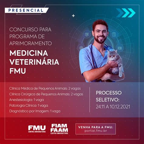 Programa De Aprimoramento Em Medicina Veterin Ria Informa Fmu