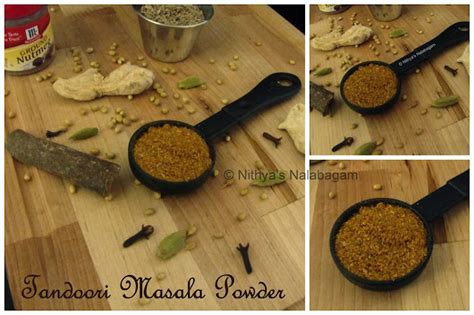 Tandoori Masala Powder |Nithya's Nalabagam