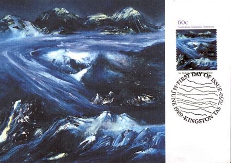 Antarctic Landscapes Stamp Postcards