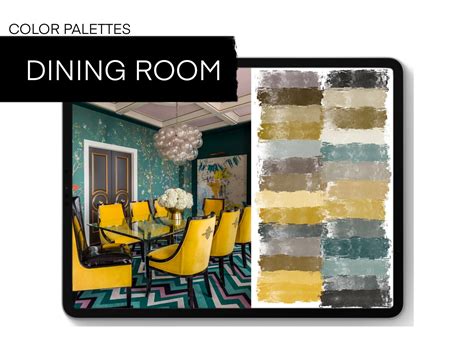 Regency Color Palettes For Procreate 150 Colors For Interior Design