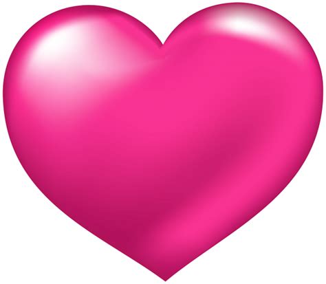 Hd Pink Heart Love Valentine Png Citypng