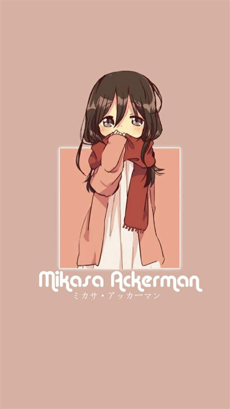 Mikasa Ackerman Wallpaper Gambar Karakter Gambar