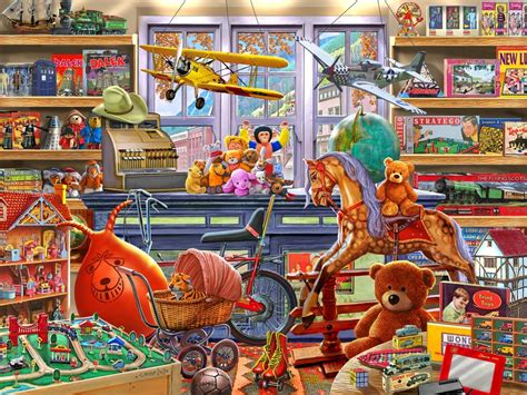 Онлайн пазл «Магазин игрушек»