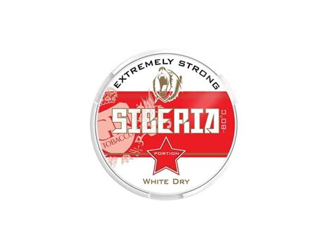 SIBERIA WHITE DRY REGULAR - Nicotick.com