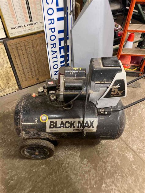 Coleman Black Max Air Compressor Proxibid