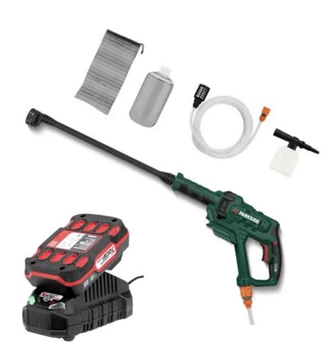 Аккумуляторная мойка высокого давления Parkside PDRA 20-Li B2 (ID ...