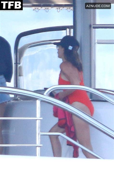 Victoria Beckham Sexy Seen Flaunting Her Hot Bikini Body On A Mega Yacht In Antibes AZNude