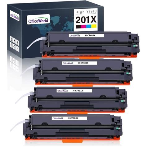 Officeworld X Cartouches De Toner Compatible Pour Hp X A