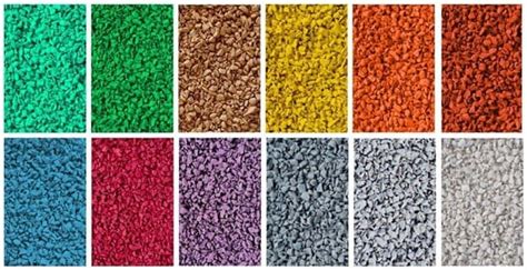 Цвет резинового покрытия | Полезная информация компании UNION Polymers