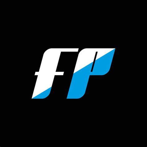 fp logo  stock vectors