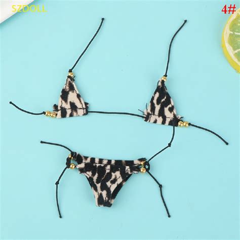 Cxszdoll Dollhouse Mini Bikini Bra Lingerie Set Underpants Doll Model Decor Dom Shopee