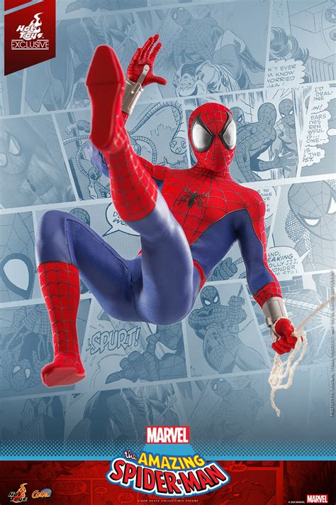 Marvel Comics Hot Toys Exclusive Spider Man Figure The Toyark News