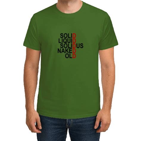 Solid Liquid Solidus Naked Old T Shirt