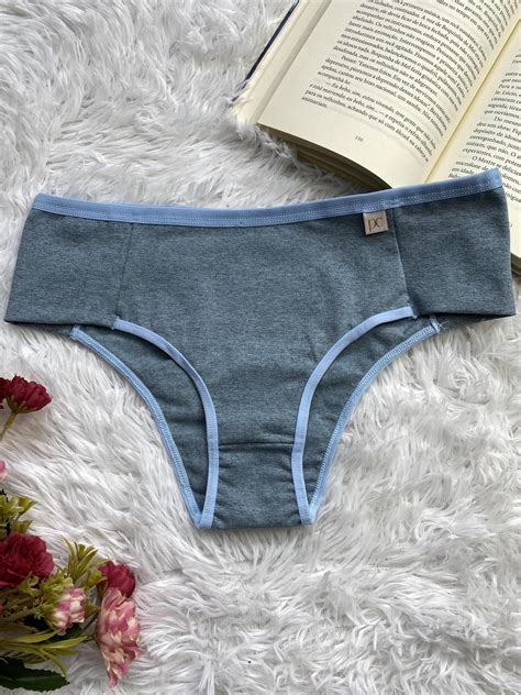 Comprar Calcinha Noemia Cotton Penteado Lateral Dupla Ponto Certo Lingerie