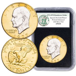 Special Enhanced Eisenhower Dollar | Littleton Coin Company