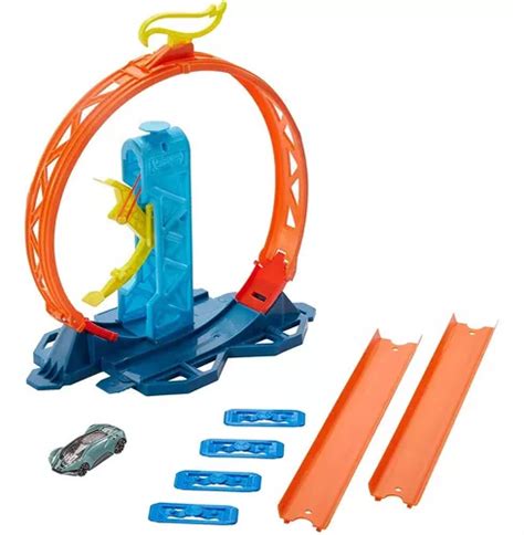 Hot Wheels Track Builder Paquete Lanzador De Loop Cuotas Sin Inter S