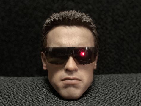 hottoys Terminator 未來戰士 頭 hot toys mms238 1 6 模型 興趣及遊戲 玩具 遊戲類 Carousell