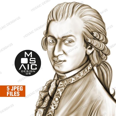 Mozart Coloring Pages Wolfgang Amadeus Mozart Drawing Music Etsy