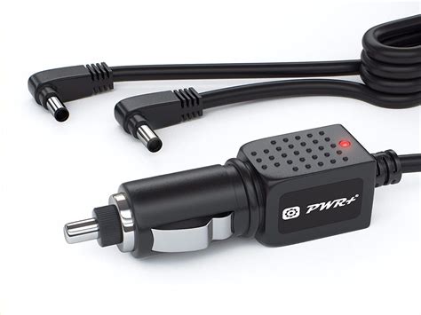 Pwr Extra Long 11 Ft Car Charger For Philips Dual Screen Portable Dvd