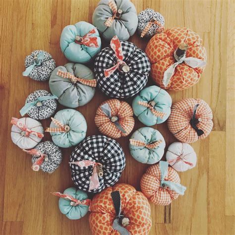 How To Sew Easy Fabric Pumpkins At Michael Halcomb Blog