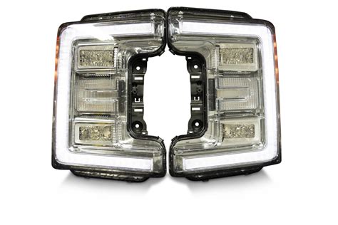 Pair: 2017+ Ford Super Duty OEM LED Headlights - The HID Factory