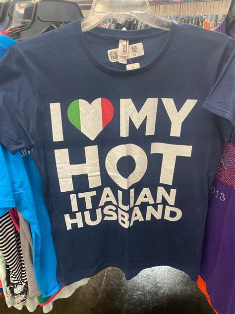 I Love My Hot Italian Husband Shirt Love Art USA