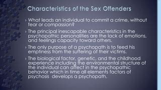 Alice Alverio Civil Commitment Of Sex Offenders PDF Sexual Conditions Sexual Health