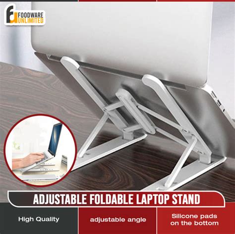 Plastic Aluminum Alloy Portable Laptop Stand Foldable Support Base