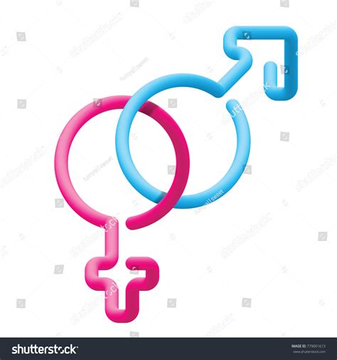 Sex Icon Gender Signs Male Female Stock Vector Royalty Free Shutterstock