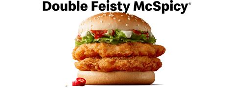 Double Feisty Mcspicy® Mcdonalds Australia