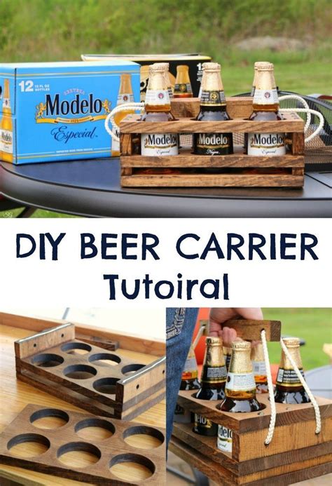 Diy Wooden Beer Caddy Plans Artofit