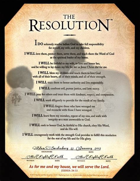 Example Church Resolution For Funerals