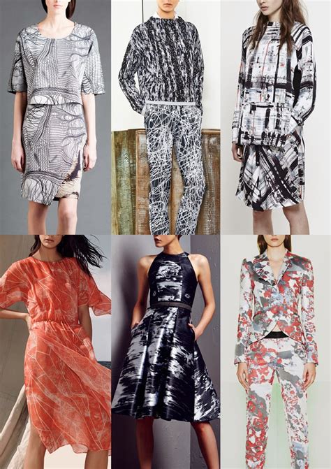 Fashion Vignette Trends Patternbank Resort 2015 Catwalk Print