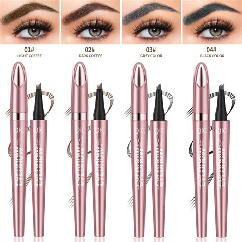 XiYin Eyebrow Tattoo Pencil 4 Fork Tip 3D Microblading 2024 New