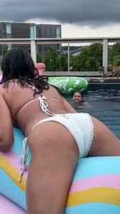 Insta Vid Padma Lakshmi In A Bikini Jumping On A Float Phun Org Forum