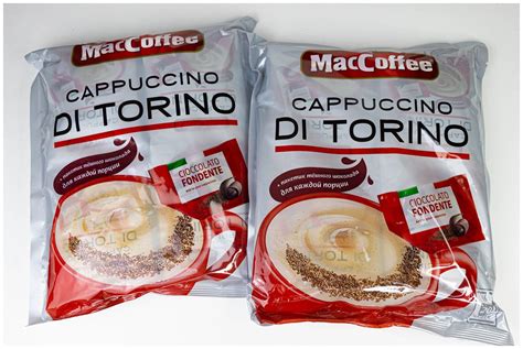 Растворимый кофе MacCoffee Cappuccino di Torino с корицей, в пакетиках ...