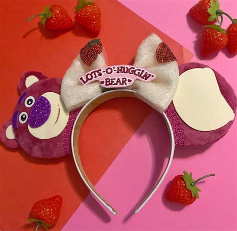 Lotso Huggin Bear Toy Story 3 Pixar Villain Inspired Disney - Etsy